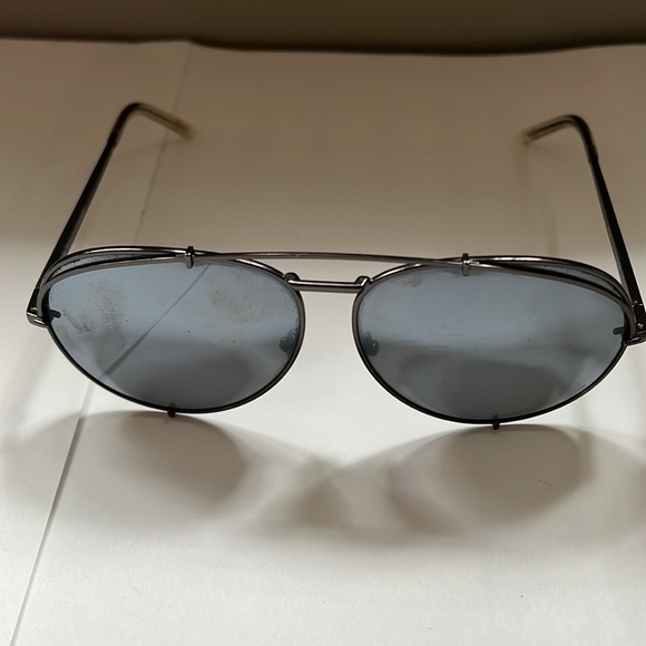 Diff Men’s Aviator Chrome Dark Silver Eyewear Sunglasses - Picture 2 of 10